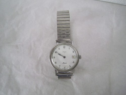 Montre vintage pax quartz avec - montre,