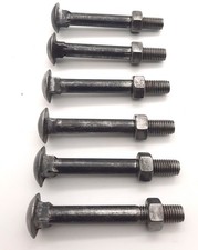 Lot 6 anciens boulons tête