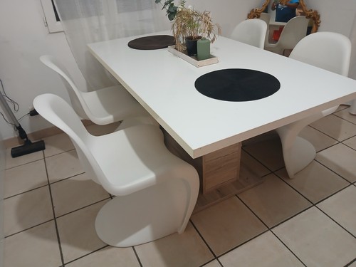 Lot chaises panton vitra - 4,