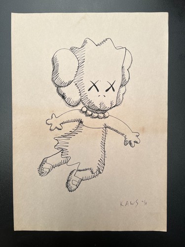 Dessin kaws sur - (fait,