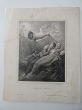 Gravure ancienne Mythologie