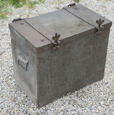 ARMÉE ALLEMANDE - rare caisson isotherme cuisine de campagne NORMANDIE 1944 WWII