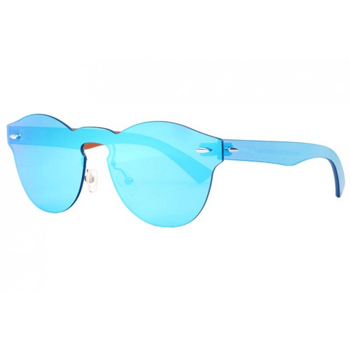 Lunettes soleil miroir - soleil, bleu