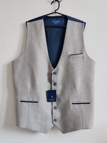 Gilet costume beige - beige, benetti