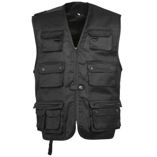 Gilet sans manche multi-poches