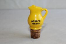 Ancien bouchon doseur pastis  "Berger Sirops  " N° 2