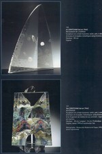 Verre contemporain Zoritchak Bégou Leperlier Negereanu Schamschula Glass catalog