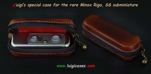 Luigi case for rare minox - a,
