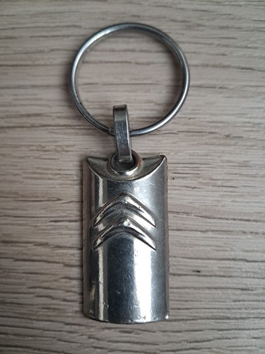 Porte clef citroen métal - clef,