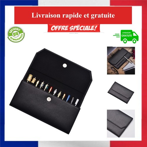 étui stylos cuir pu - Étui, à