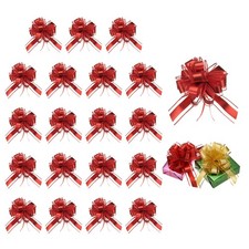 20 Pcs Grand Noeud Organza