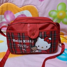 Sac de jardin d'enfants vintage Hello Kitty Sanrio rétro 1991 de collection