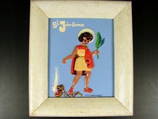 Ancien vintage cadre A.L