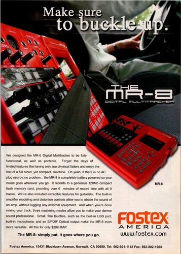 2003 fostex 8 - mr-8, print