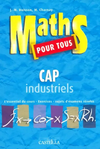 Maths pour tous cap - maths,