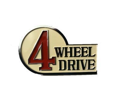 Badge emblème 4x4 origine - emblème,
