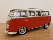 █▓▒ ★ 1/18 VOLKSWAGEN COMBI T1 BUS - 1963 - WELLY 12531 ★▒▓█