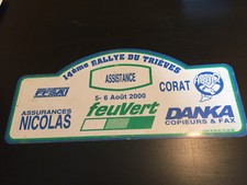 PLAQUE DE VOITURE ASSISTANCE