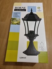 borne lanterne aluminium