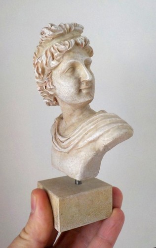 Petit buste apollon en - petit,