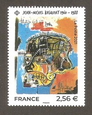 FRANCE 2021 Timbre N° 5466 JEAN-MICHEL BASQUIAT NEUF ** LUXE MNH
