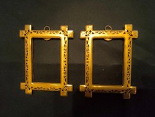 2 anciens cadre à photos Art