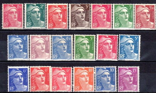 Timbres france 712 à - france, n°712