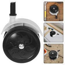  Lot de 4 roues de poussette : roulettes pivotantes avant ou arrière de