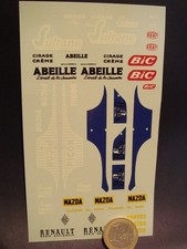 DECALS 1/43 DIVERS DECORATION
