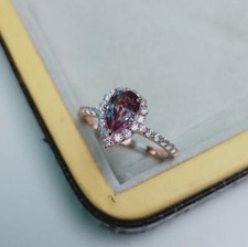 Bague en alexandrite, bague en