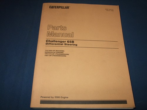 Cat caterpillar challenger 65b - caterpillar,