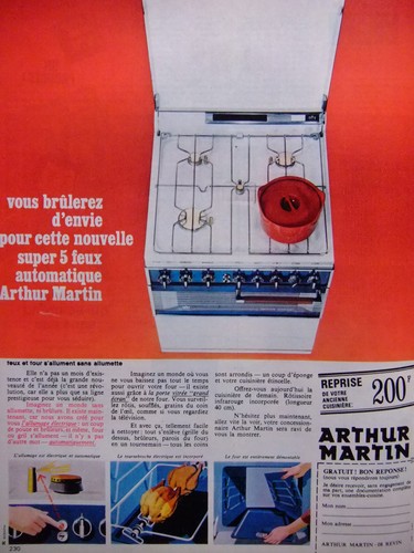 Publicité 1967 arthur martin - publicitÉ,