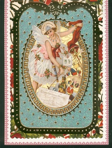 Carte voeux style vintage - de,