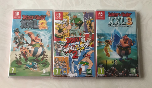 Pack jeux astérix obélix - astérix,