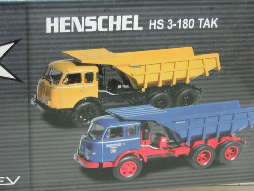 Camion benne chantier henschel - benne,
