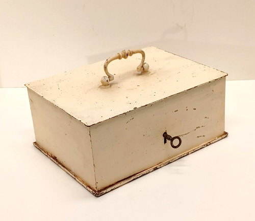 Ancien coffre fort portatif - coffre,