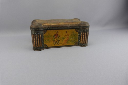 Ancienne boîte biscuits - ancienne, de