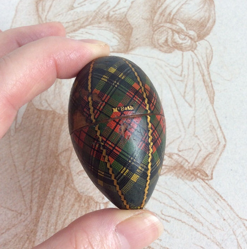 Tartan ecossais ancienne boite - tartan,
