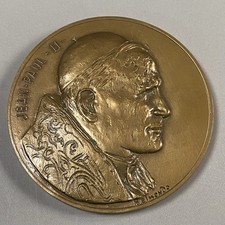 Bronze Médaille JEAN -PAUL II