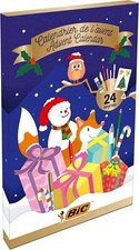 BIC Calendrier de l'Avent Papeterie - 24 Produits