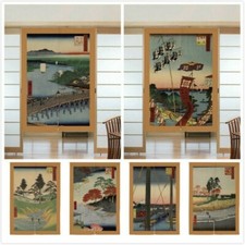 Japonais noren ukiyoe - ukiyoe, porte