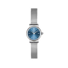 Montre Femme BREIL DARLING TW2001 Acier Inoxydable Mesh Bleu Slim 18mm
