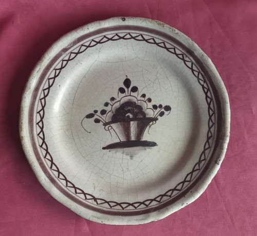 Bel ancien plat dît cul - dît, "cul