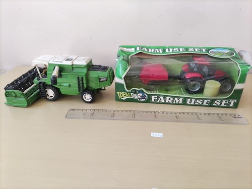 Tracteur moissoneuse - et,
