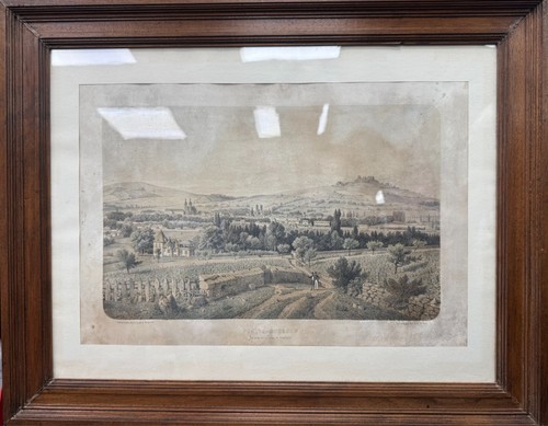 Tableau gravure pont - tableau, de