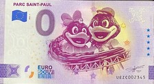 BILLET 0 EURO PARC SAINT PAUL   FRANCE  2023 NUMERO SUITE  2345