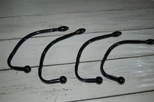 Ancienne patère vintage noire