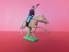 BRITAINS LTD : LE WESTERN   LA 7 EME CAVALERIE NORDISTE A CHEVAL  LA CHARGE