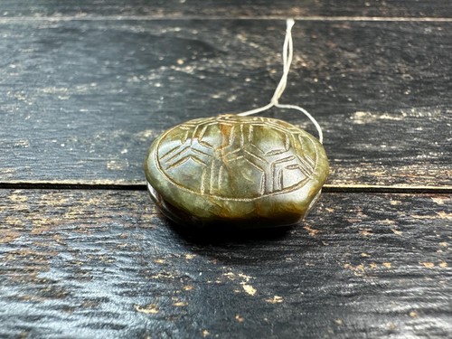 Pendentif tortue jade - pendentif, de