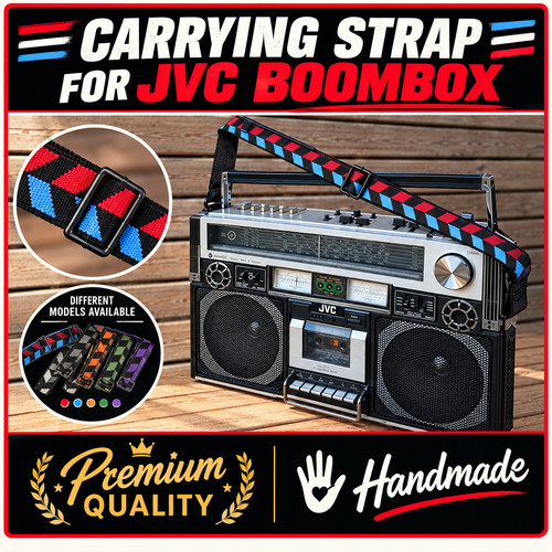 Premium jvc boombox shoulder - jvc,